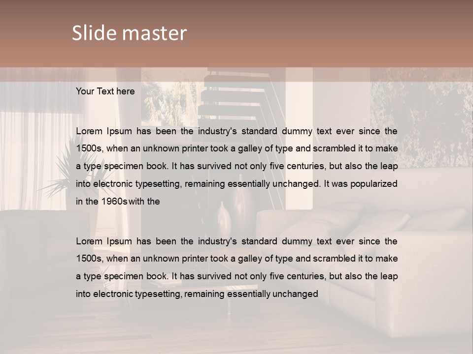 Eleganza Architettura Decori PowerPoint Template