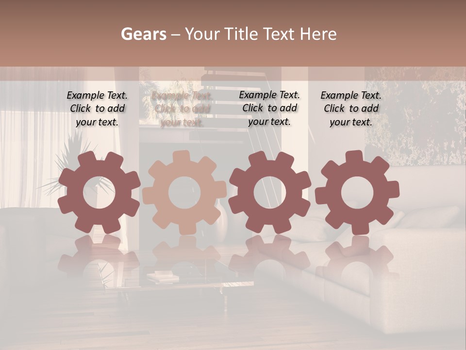 Eleganza Architettura Decori PowerPoint Template