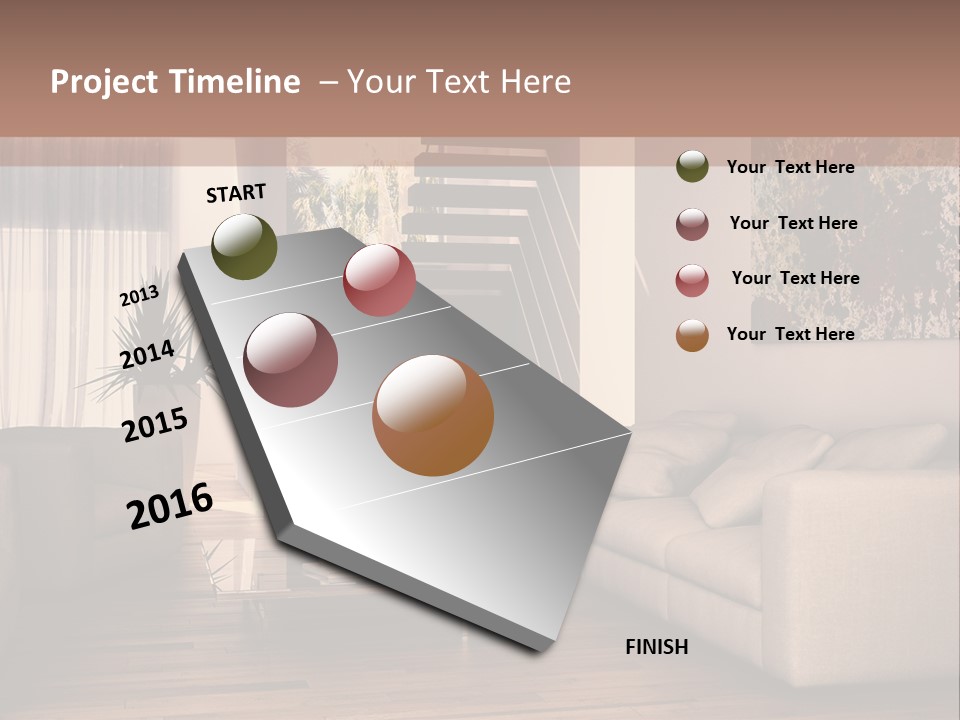 Eleganza Architettura Decori PowerPoint Template