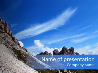 Italy Italia South Tyrol PowerPoint Template