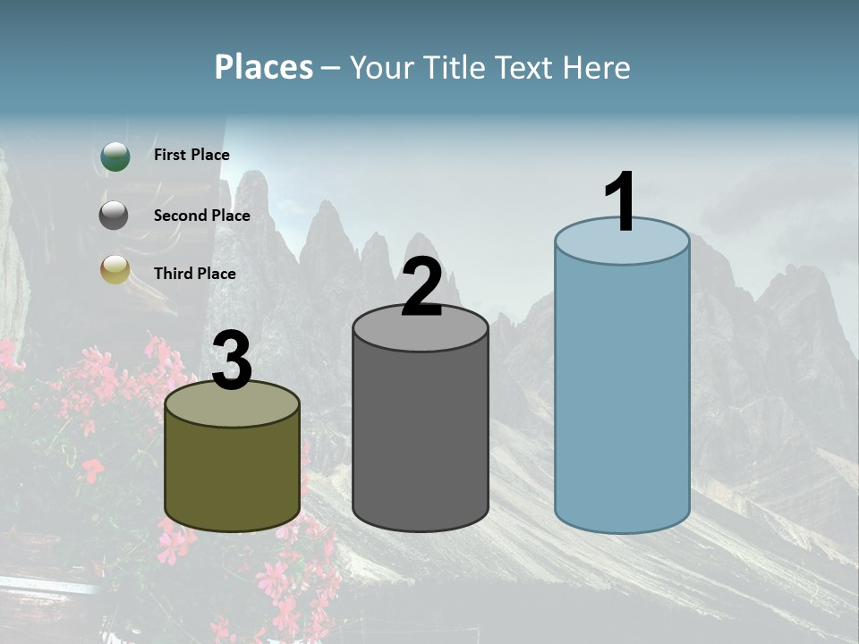 Mountain South Tyrol Natura PowerPoint Template