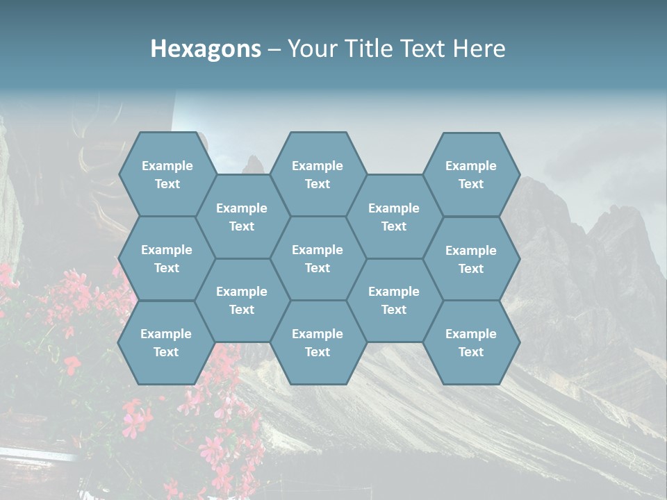 Mountain South Tyrol Natura PowerPoint Template