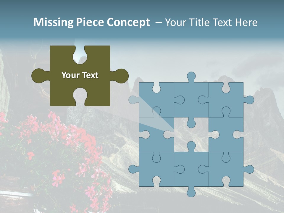 Mountain South Tyrol Natura PowerPoint Template