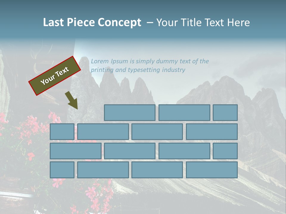 Mountain South Tyrol Natura PowerPoint Template