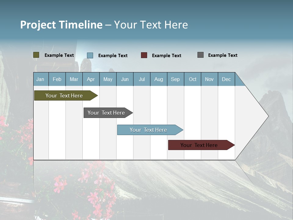 Mountain South Tyrol Natura PowerPoint Template