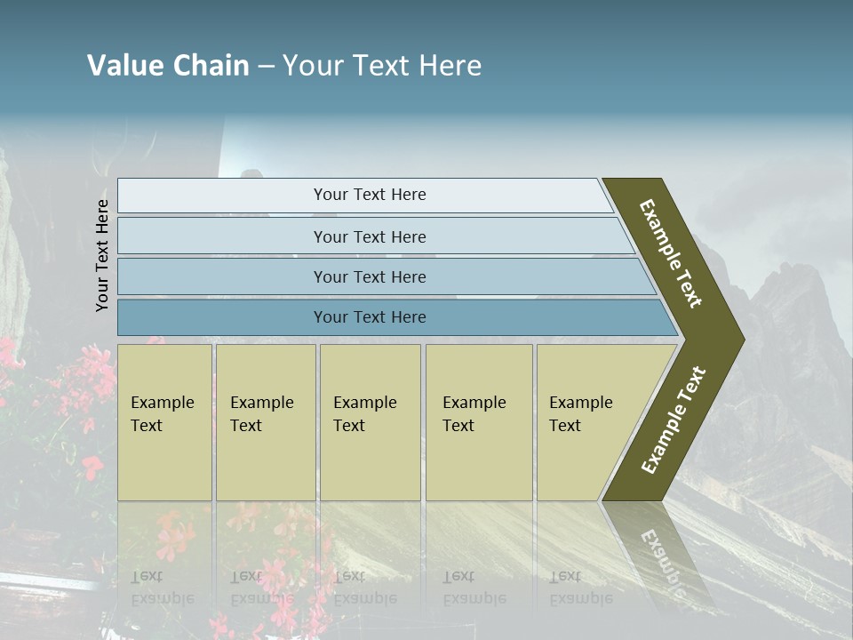 Mountain South Tyrol Natura PowerPoint Template