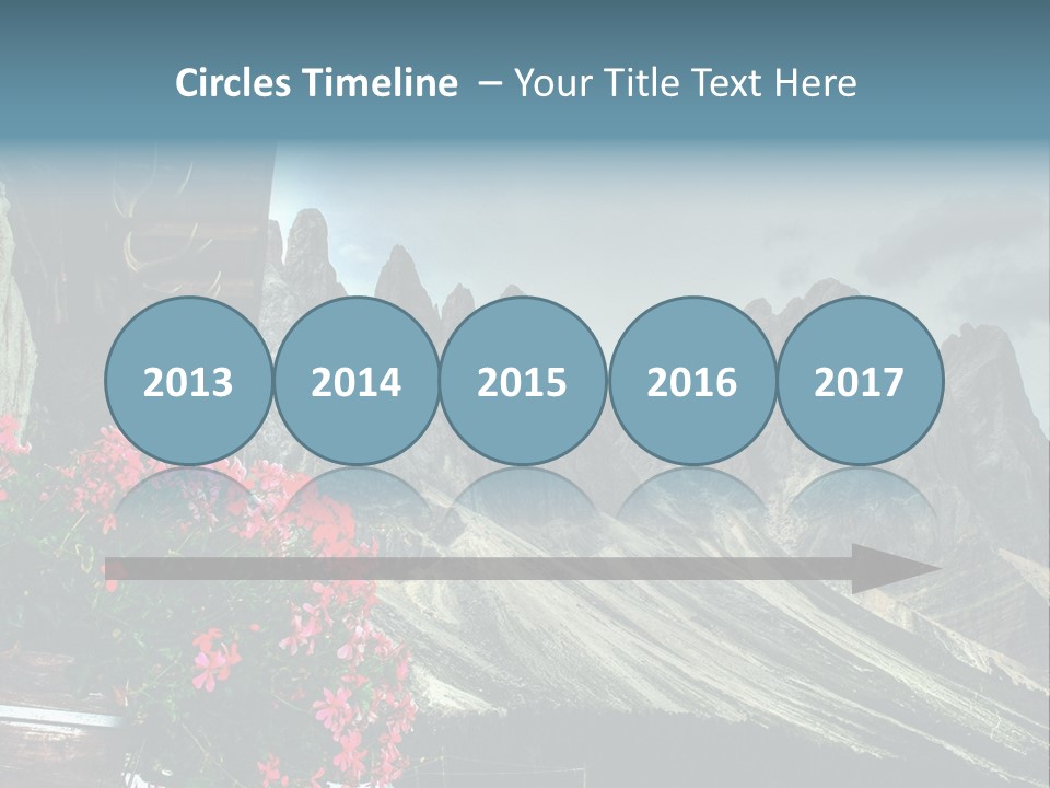 Mountain South Tyrol Natura PowerPoint Template