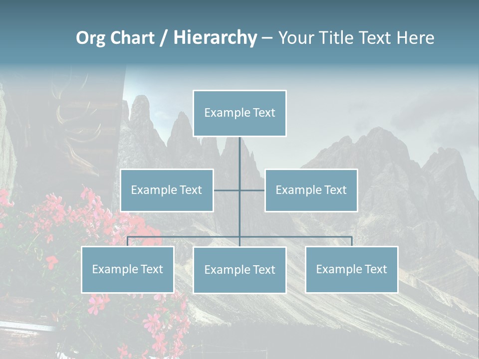 Mountain South Tyrol Natura PowerPoint Template
