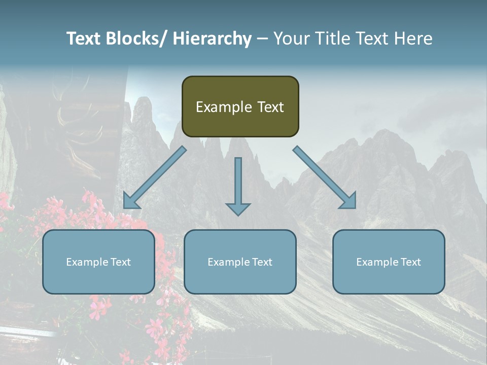 Mountain South Tyrol Natura PowerPoint Template