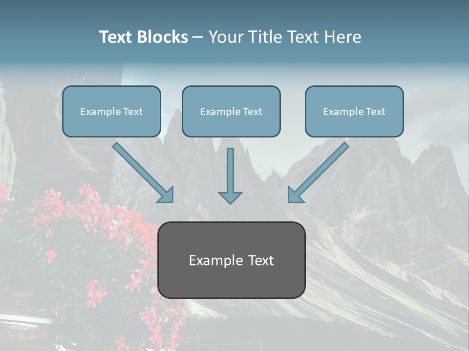 Mountain South Tyrol Natura PowerPoint Template