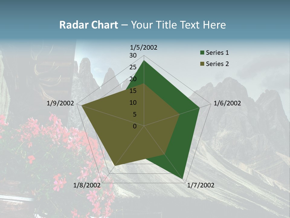 Mountain South Tyrol Natura PowerPoint Template