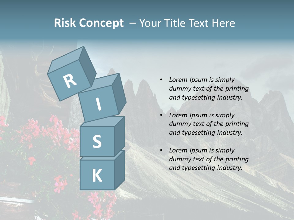 Mountain South Tyrol Natura PowerPoint Template