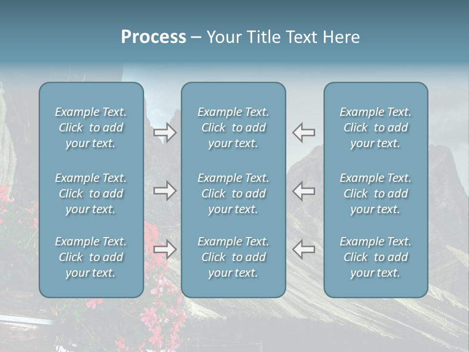 Mountain South Tyrol Natura PowerPoint Template