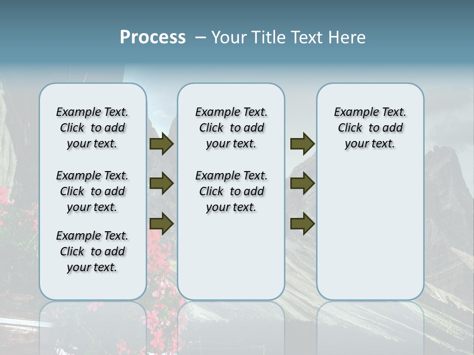 Mountain South Tyrol Natura PowerPoint Template