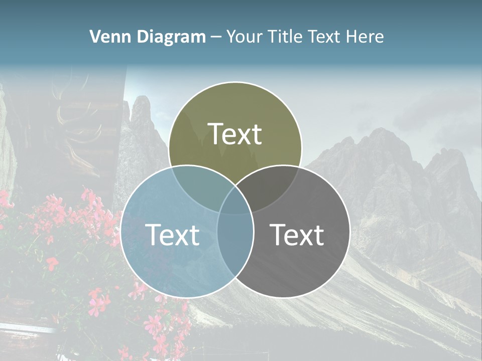 Mountain South Tyrol Natura PowerPoint Template