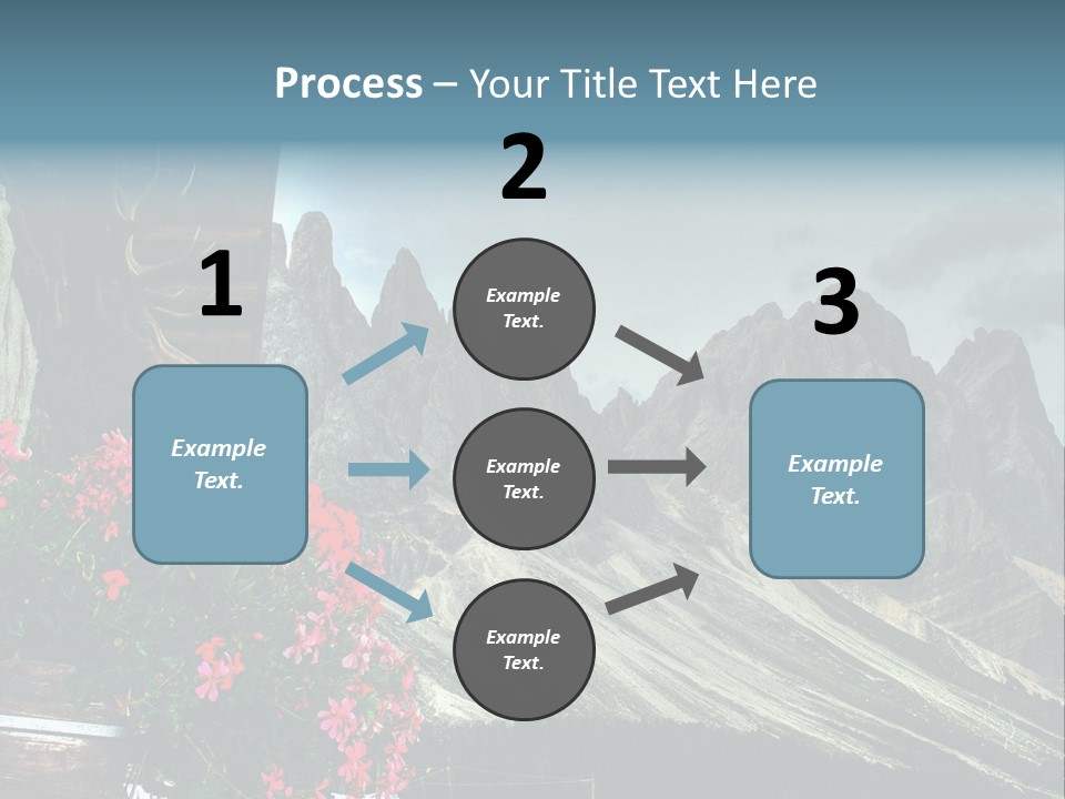 Mountain South Tyrol Natura PowerPoint Template