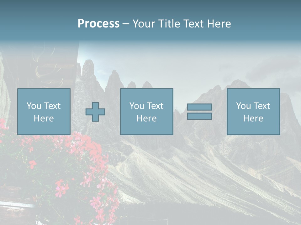 Mountain South Tyrol Natura PowerPoint Template