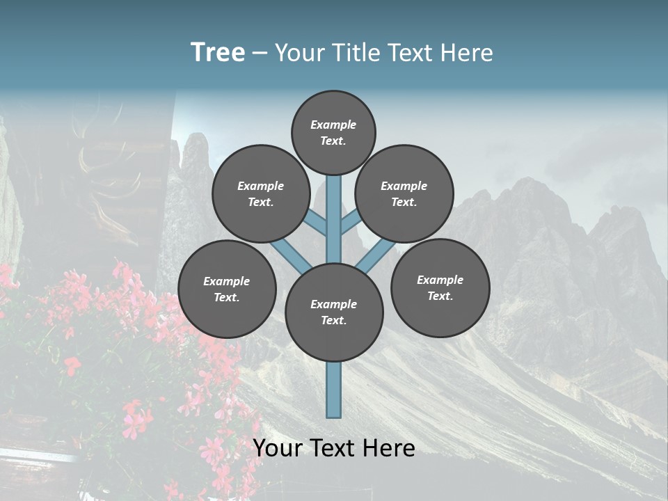 Mountain South Tyrol Natura PowerPoint Template