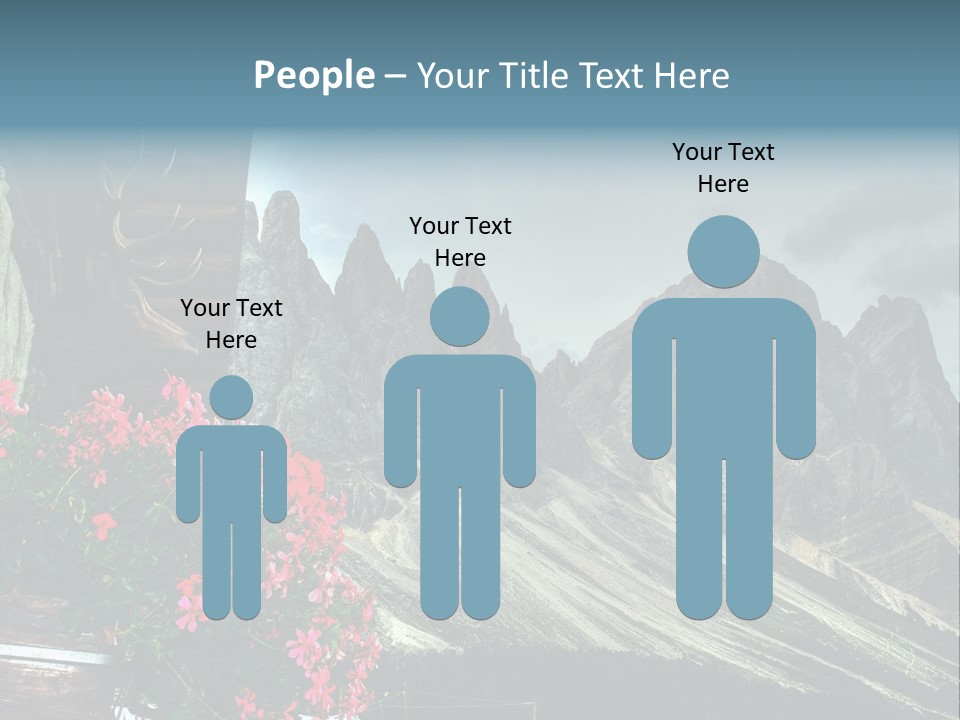 Mountain South Tyrol Natura PowerPoint Template