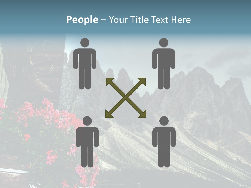 Mountain South Tyrol Natura PowerPoint Template