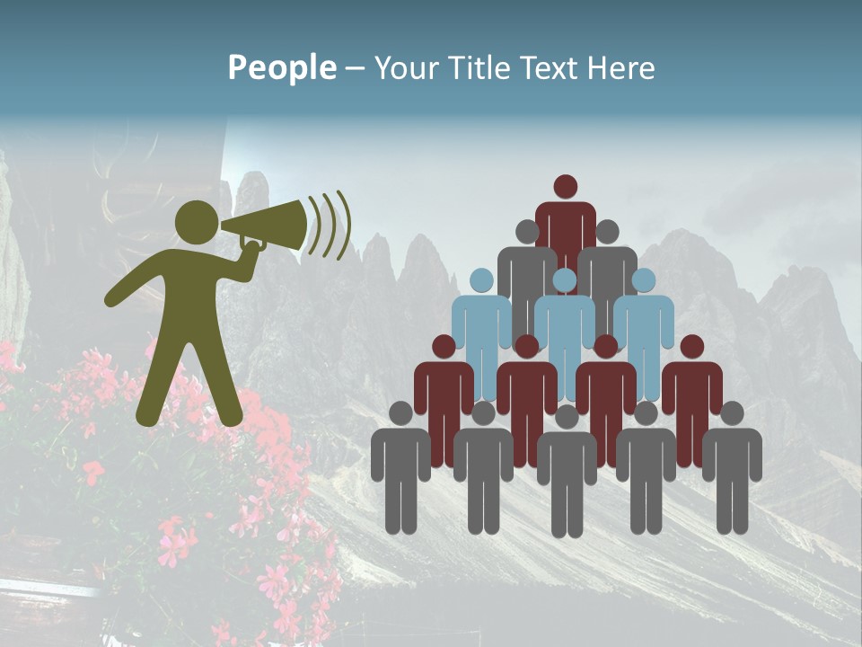 Mountain South Tyrol Natura PowerPoint Template