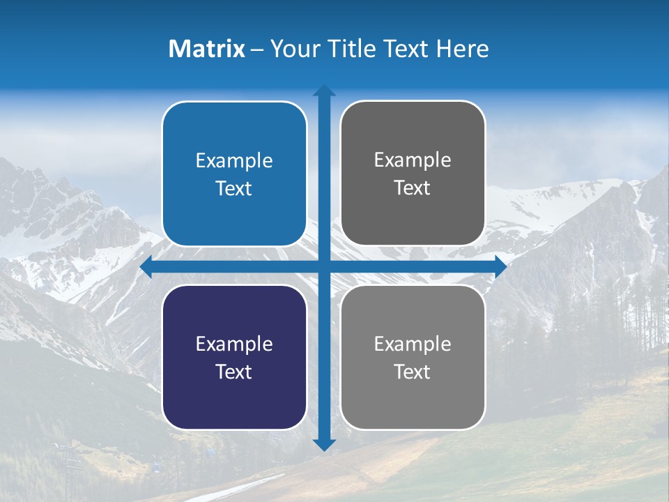 Escursioni Natura Sondrio PowerPoint Template