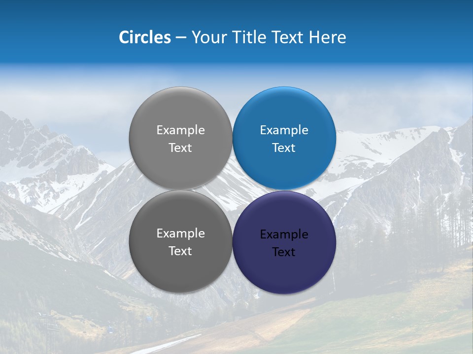 Escursioni Natura Sondrio PowerPoint Template