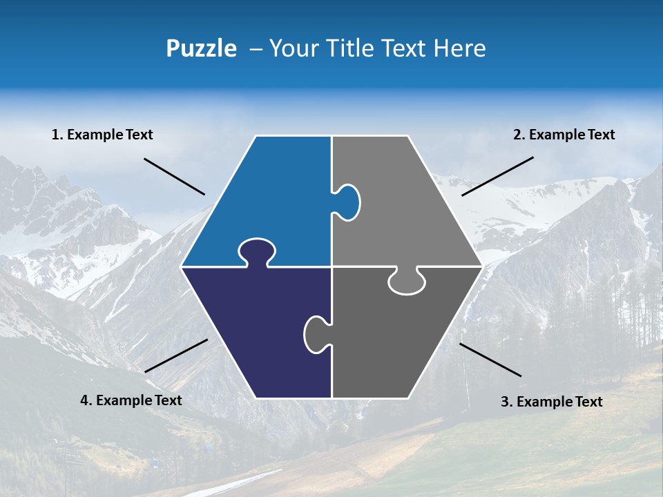 Escursioni Natura Sondrio PowerPoint Template