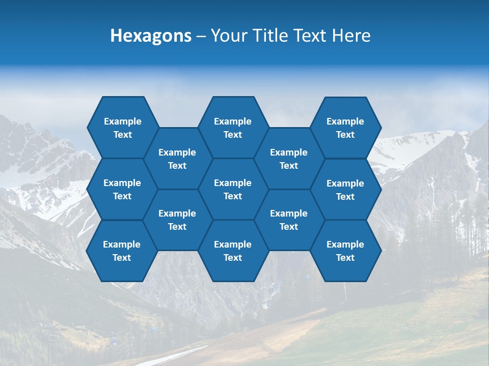 Escursioni Natura Sondrio PowerPoint Template