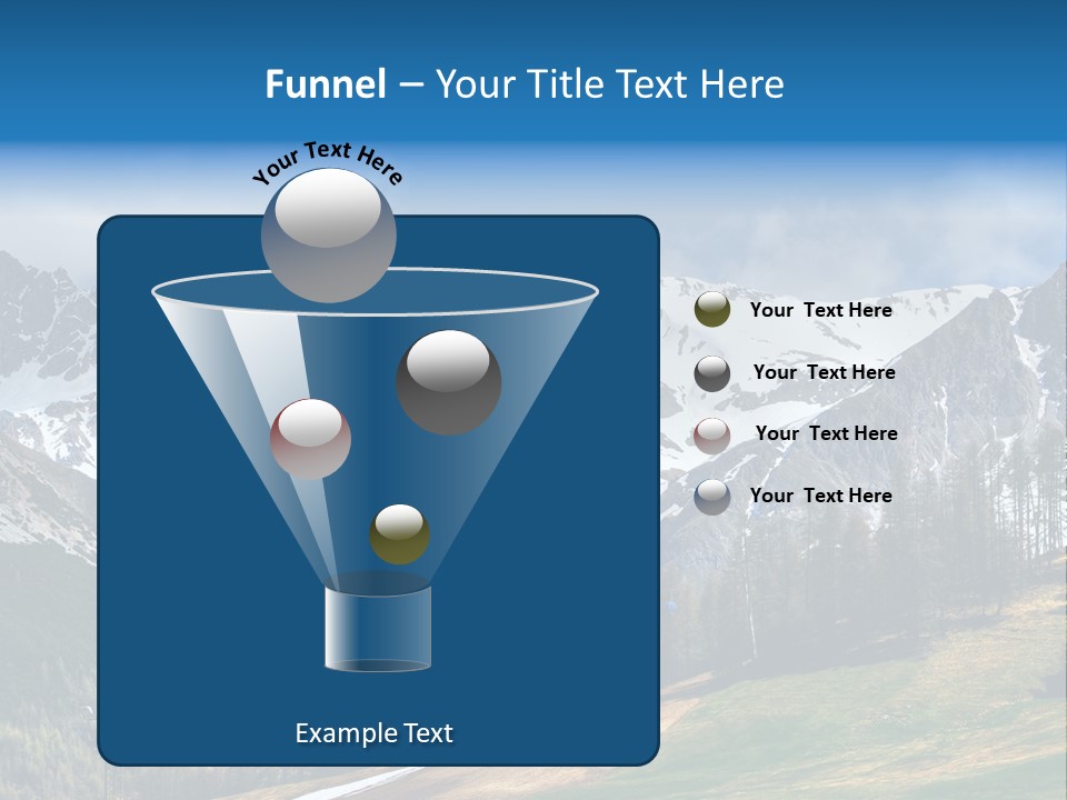 Escursioni Natura Sondrio PowerPoint Template