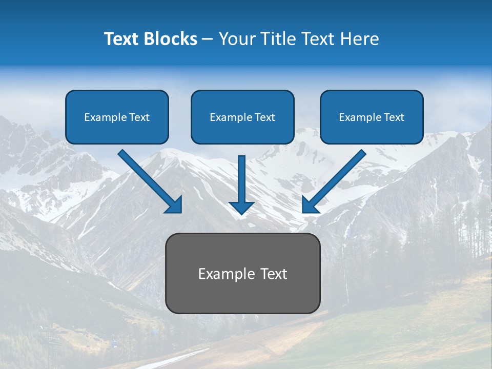 Escursioni Natura Sondrio PowerPoint Template