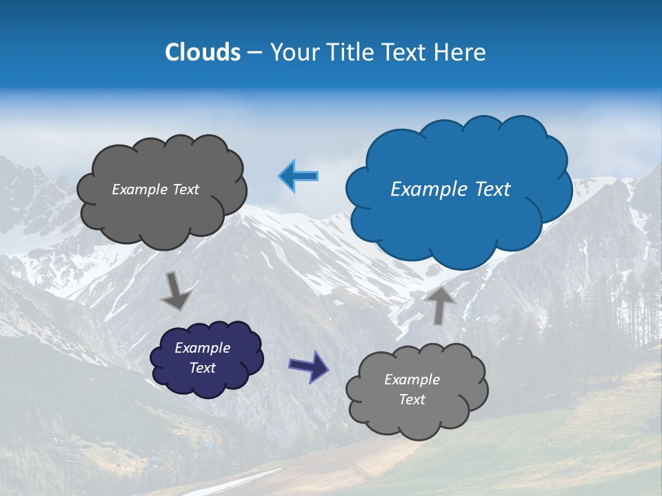 Escursioni Natura Sondrio PowerPoint Template