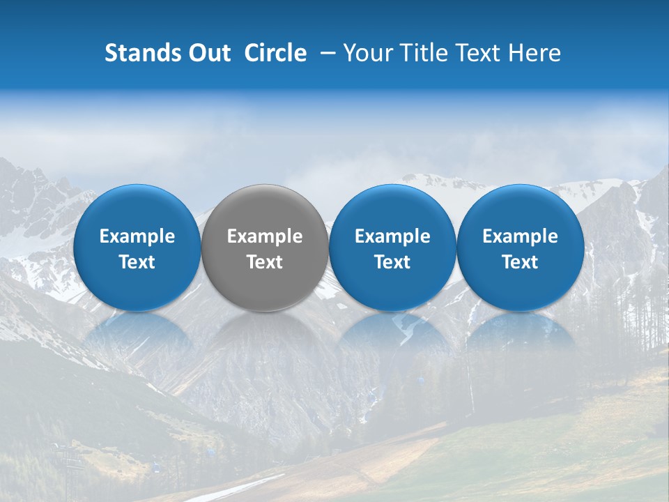 Escursioni Natura Sondrio PowerPoint Template