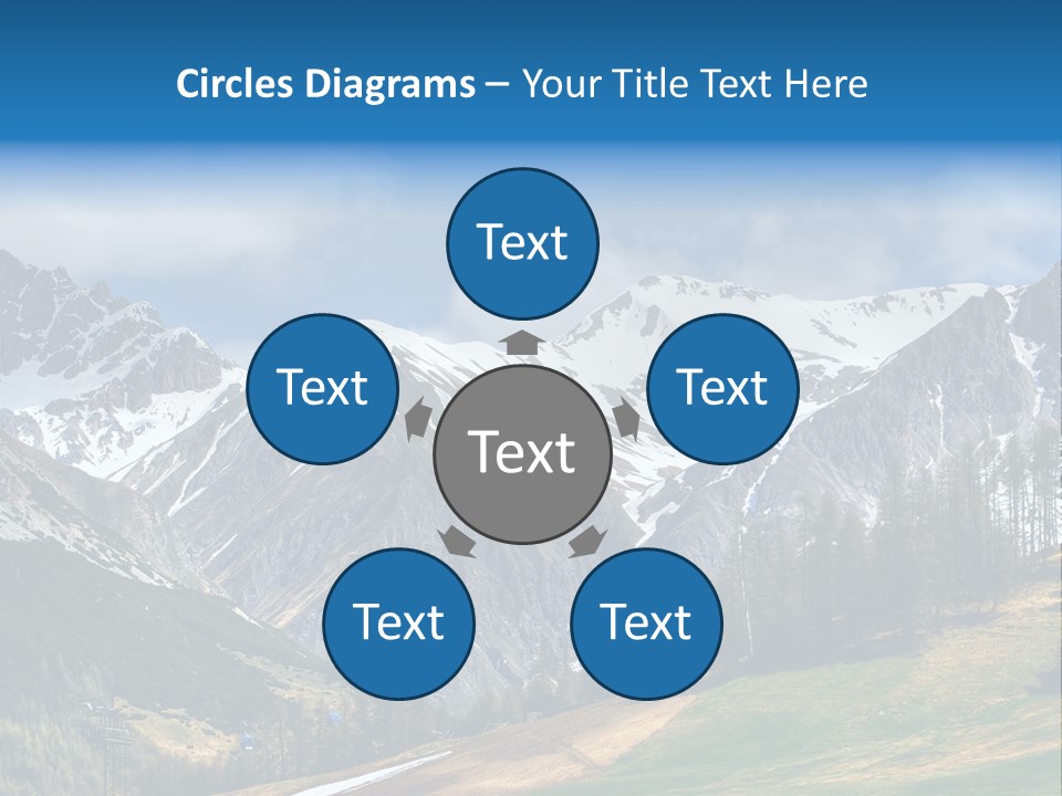 Escursioni Natura Sondrio PowerPoint Template
