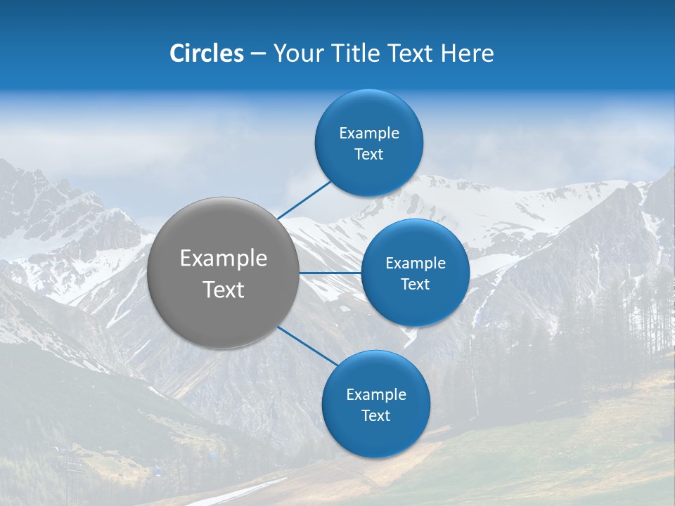 Escursioni Natura Sondrio PowerPoint Template
