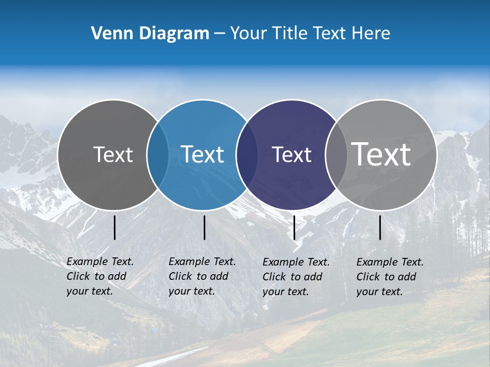Escursioni Natura Sondrio PowerPoint Template