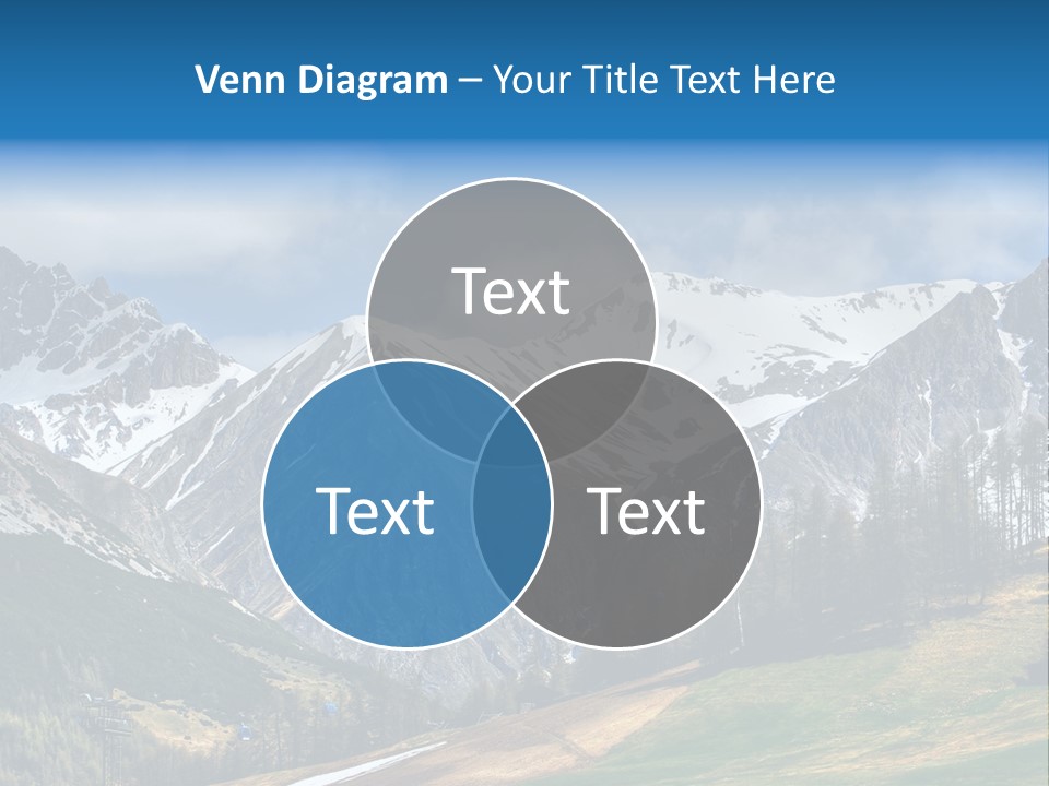 Escursioni Natura Sondrio PowerPoint Template