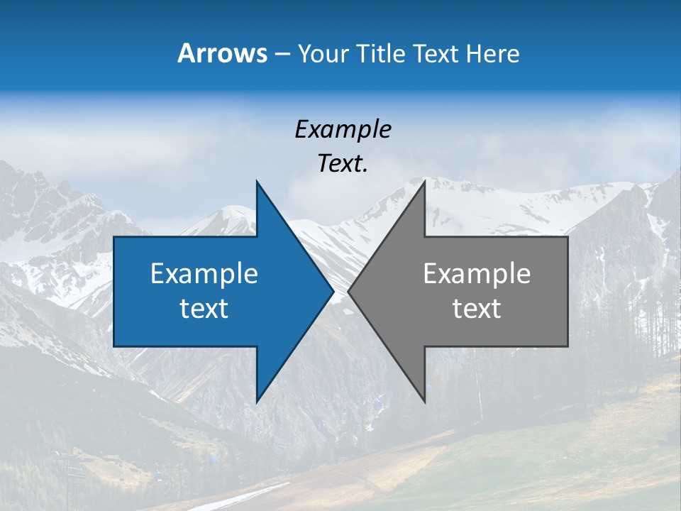 Escursioni Natura Sondrio PowerPoint Template