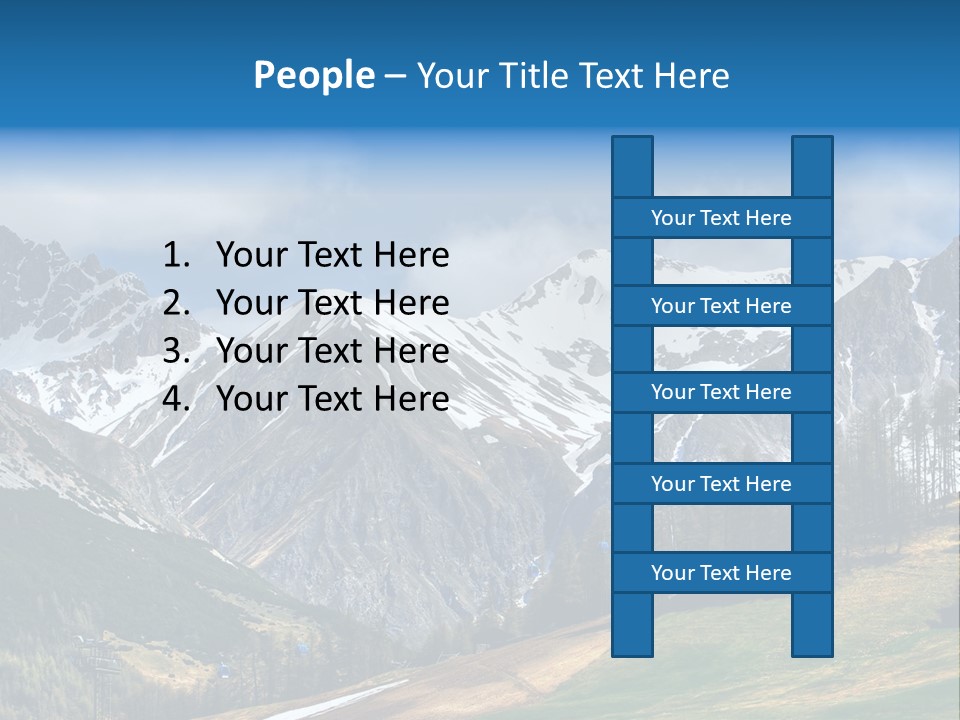 Escursioni Natura Sondrio PowerPoint Template