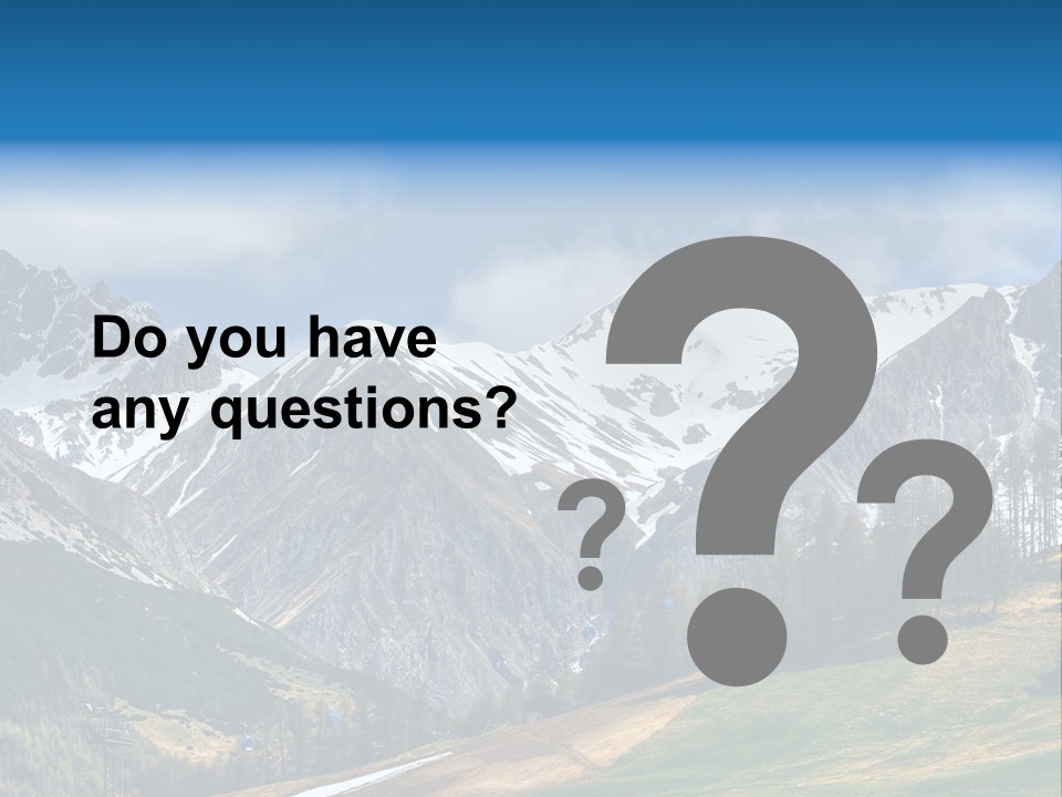 Escursioni Natura Sondrio PowerPoint Template