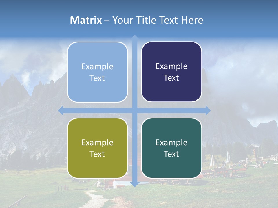 South Tyrol Bolzano Italy PowerPoint Template