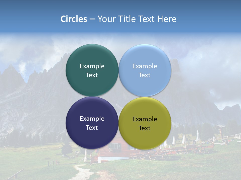 South Tyrol Bolzano Italy PowerPoint Template