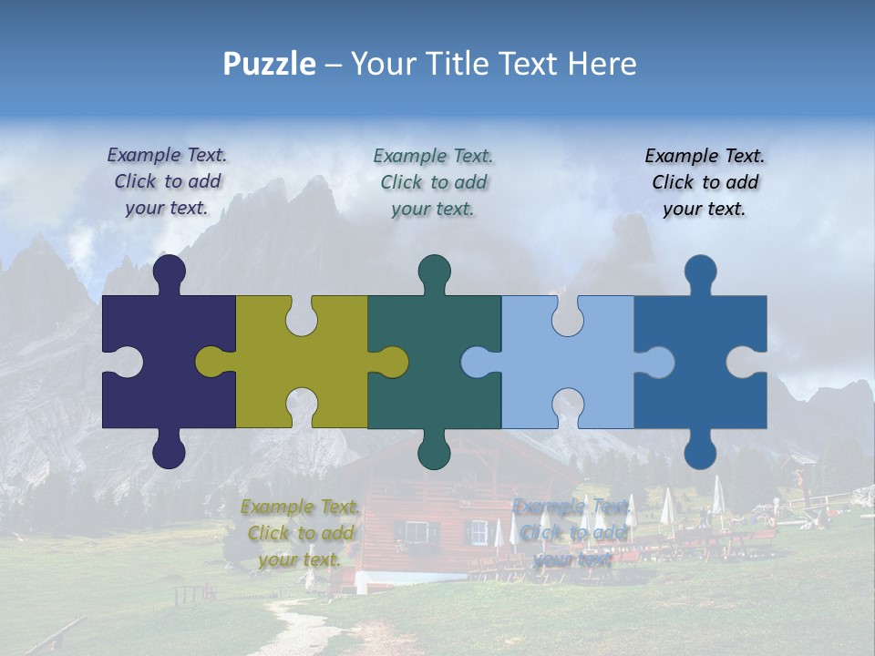 South Tyrol Bolzano Italy PowerPoint Template