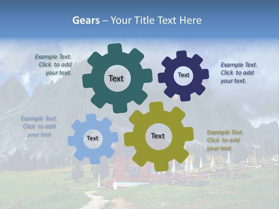 South Tyrol Bolzano Italy PowerPoint Template