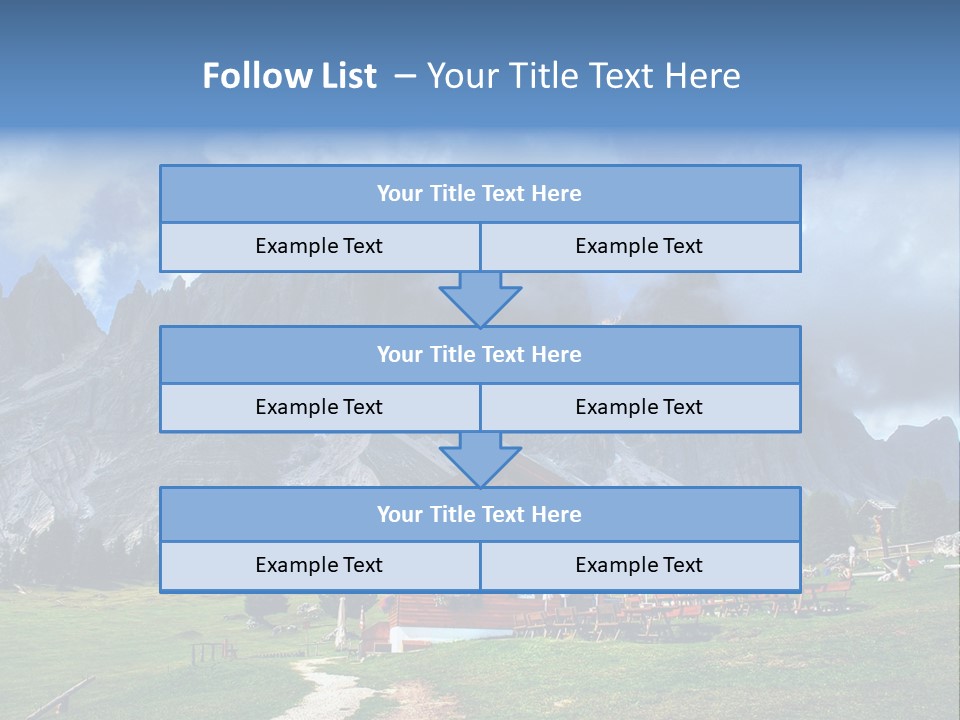 South Tyrol Bolzano Italy PowerPoint Template