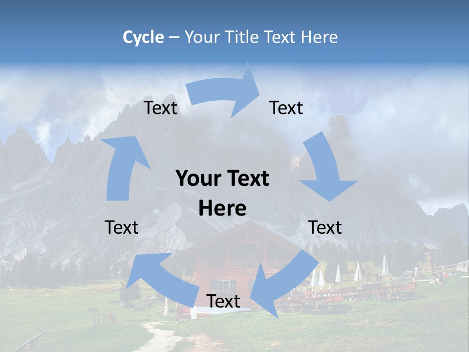 South Tyrol Bolzano Italy PowerPoint Template