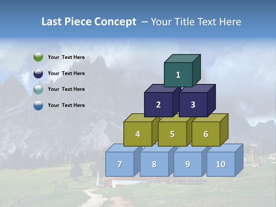 South Tyrol Bolzano Italy PowerPoint Template