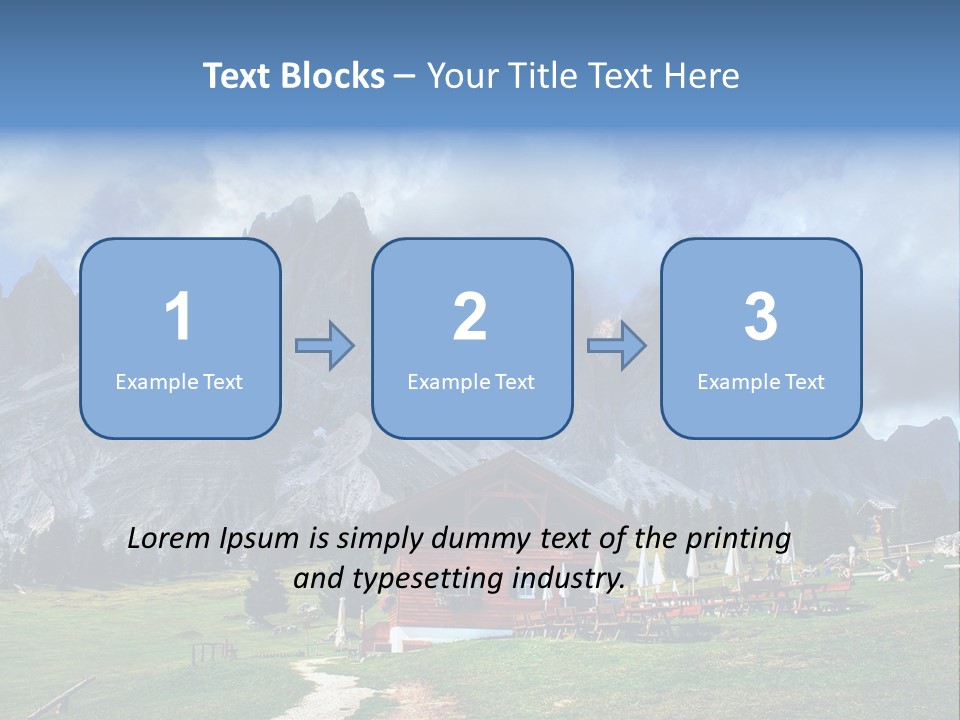 South Tyrol Bolzano Italy PowerPoint Template