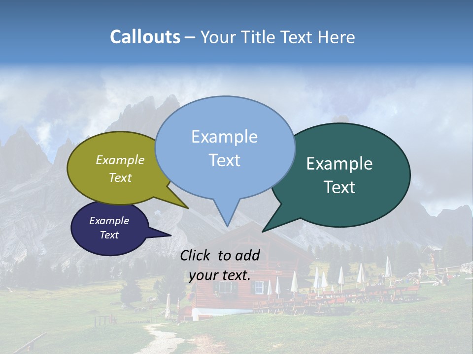 South Tyrol Bolzano Italy PowerPoint Template