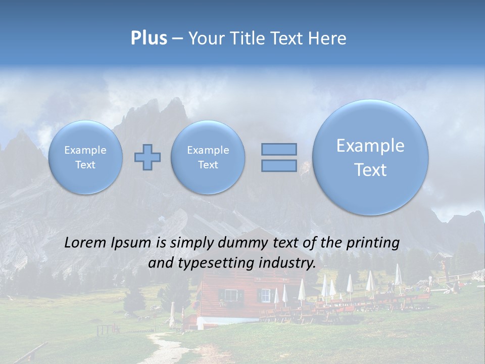 South Tyrol Bolzano Italy PowerPoint Template